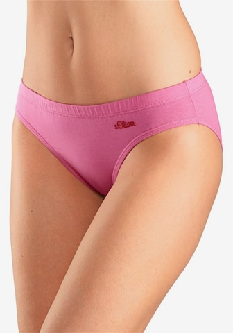 s.Oliver Slip in Pink: predná strana