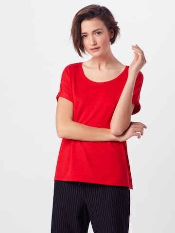 ONLY Shirt 'Moster' in Rood: voorkant