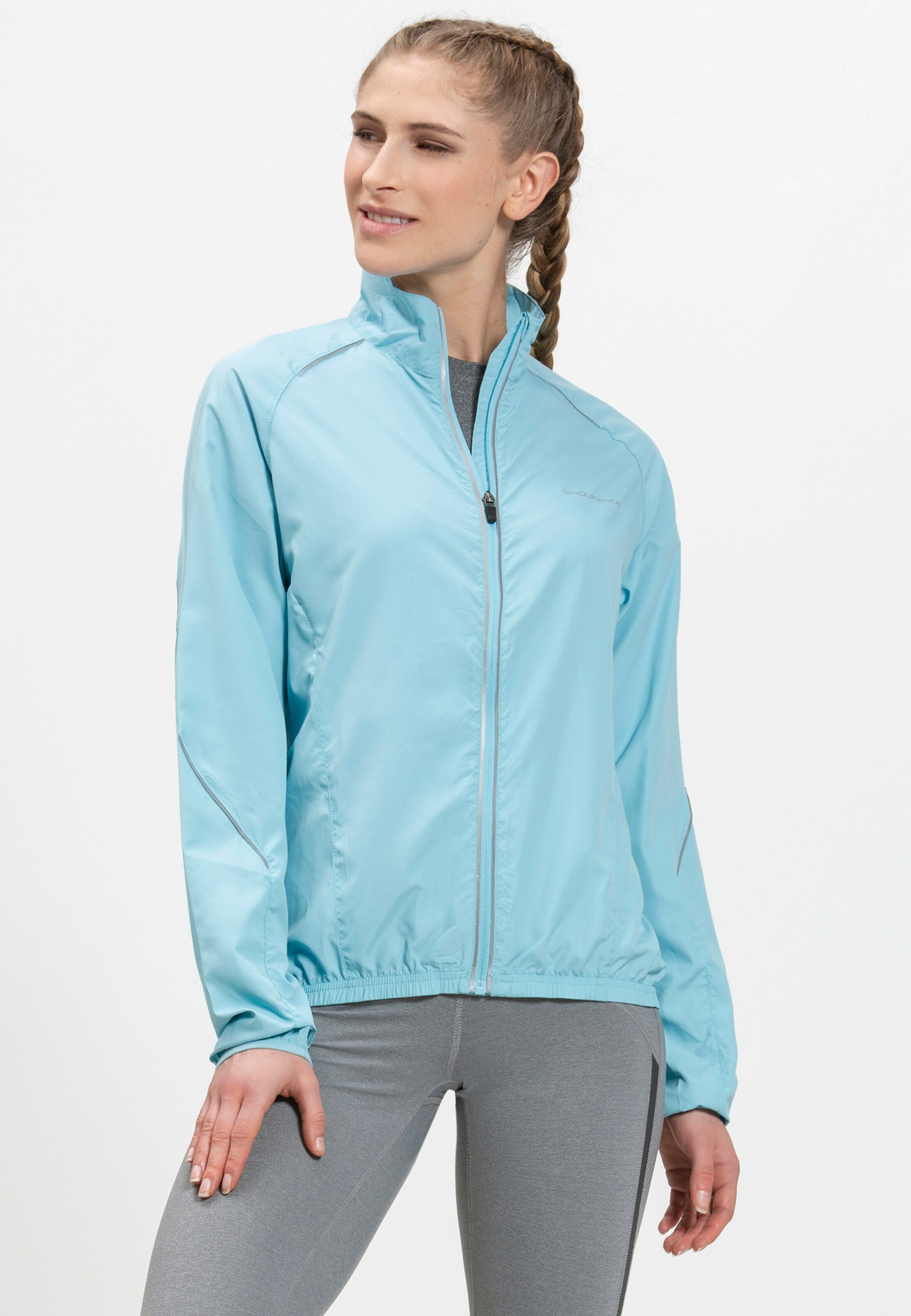 ENDURANCE - Laufjacke Kerry mit 360 Grad reflektierenden Elementen in blau