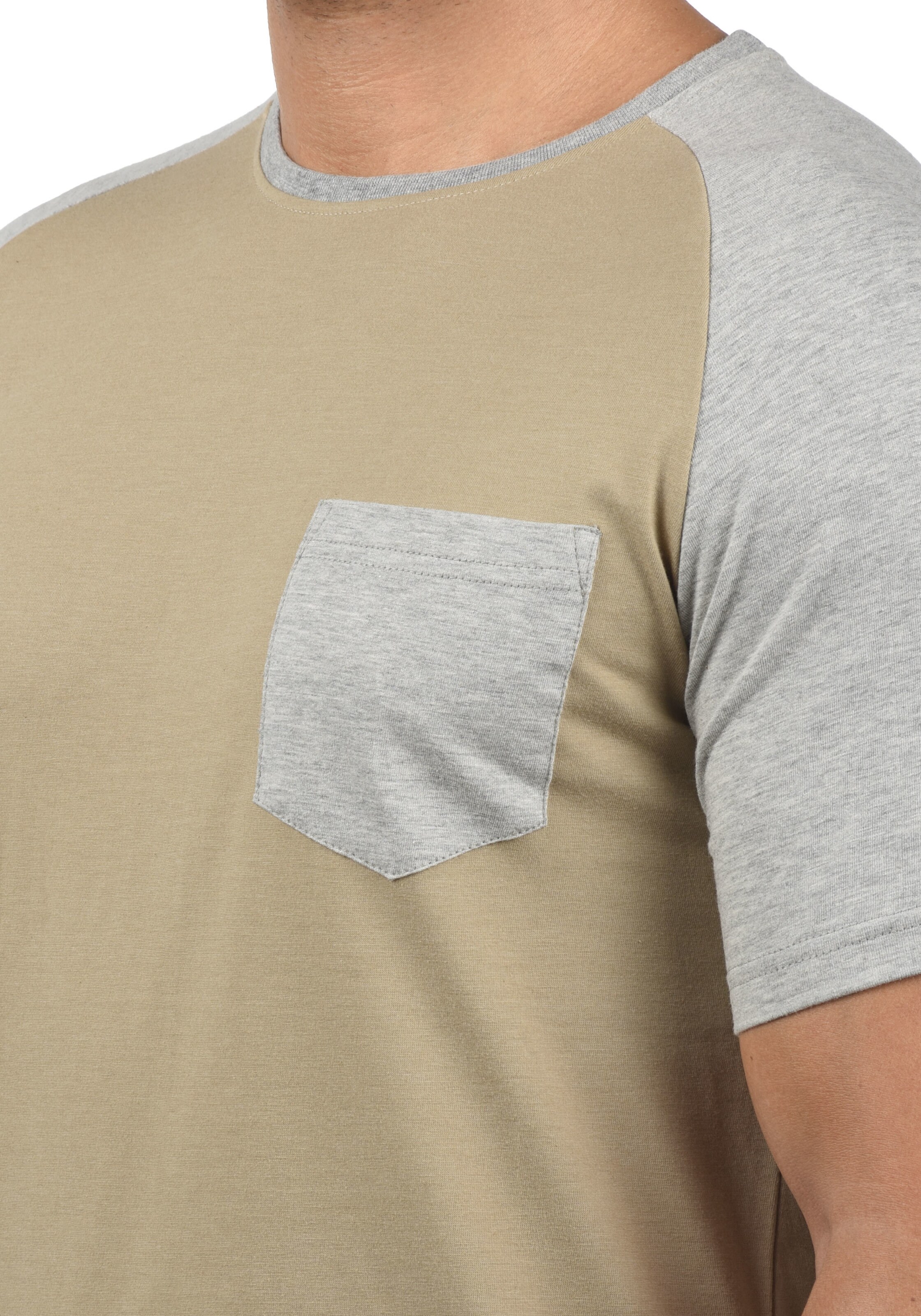 INDICODE JEANS Shirt 'Gresham' in Beige