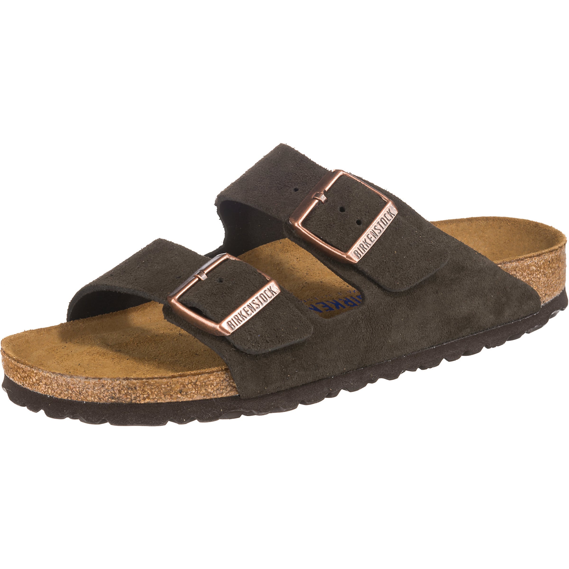 brūns BIRKENSTOCK Ādas čības &#x27;Arizona&#x27;: no priekšpuses