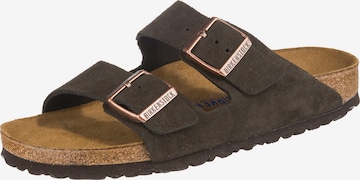 BIRKENSTOCK Pantolette 'Arizona' in Braun: predná strana