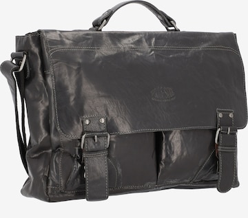 Borsa portadocumenti 'Baggie' di Pride and Soul in nero