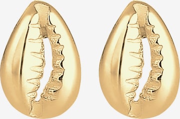 Boucles d'oreilles 'Muschel' ELLI en or