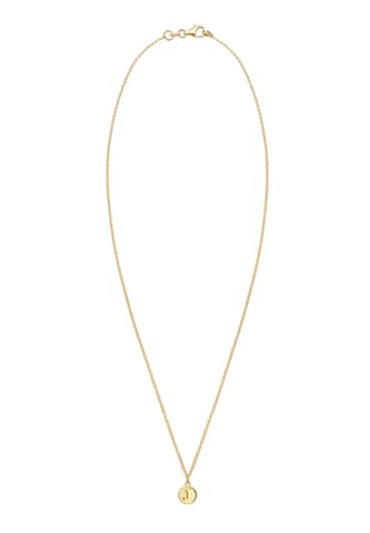 ELLI Necklace 'Buchstabe - J' in Gold