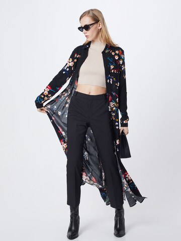 InWear Regular Pressveckad byxa 'Zella' i svart
