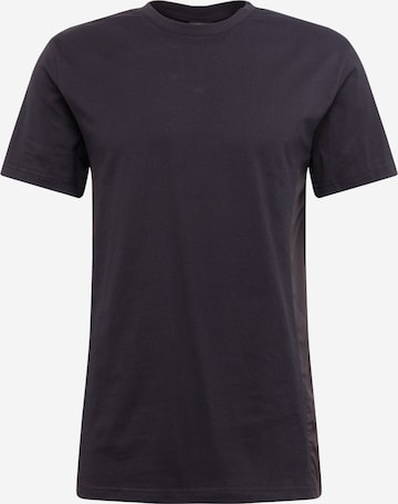 Urban Classics Shirt 'Military Muscle' in Black: front