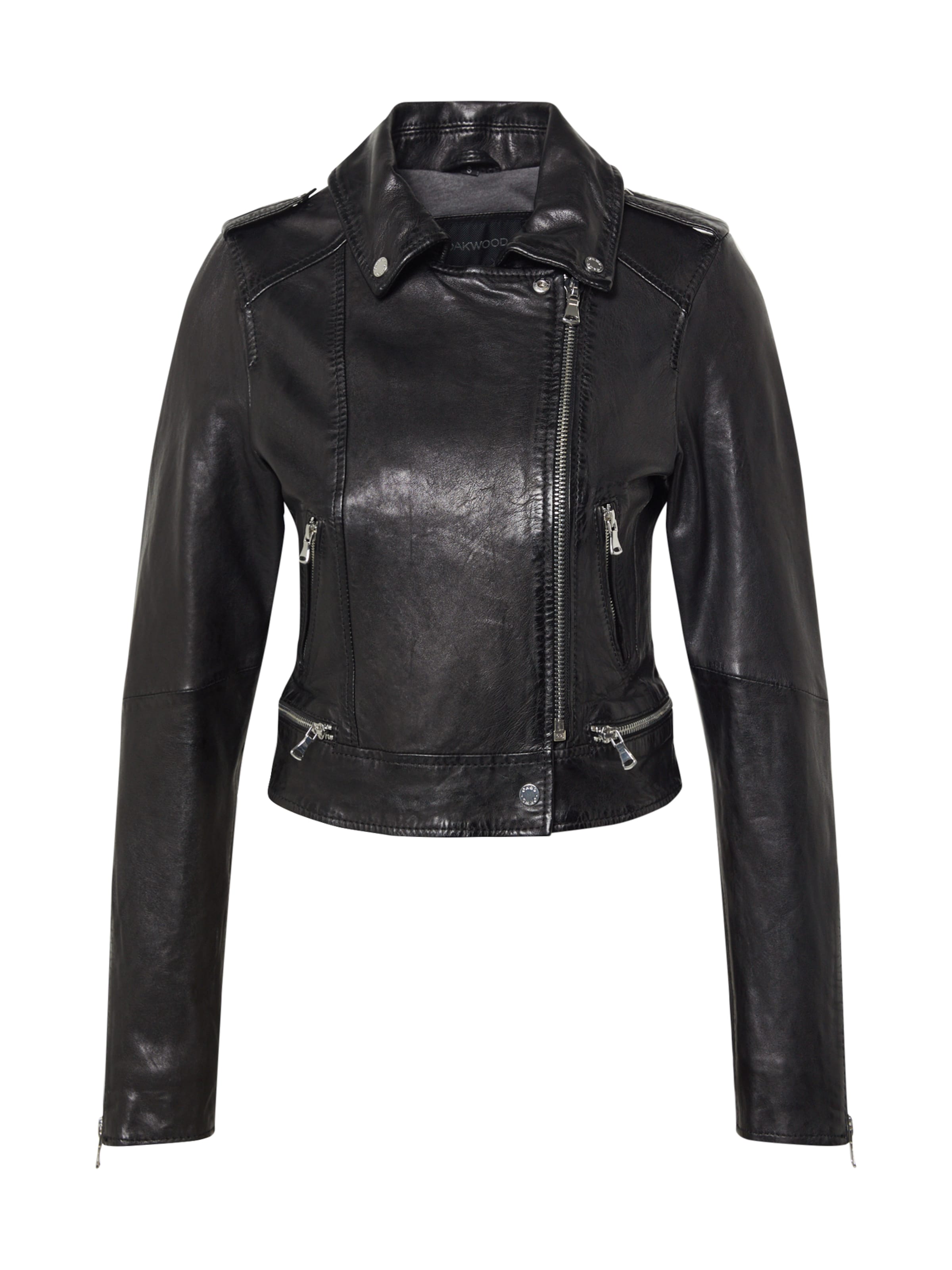 Geacă de primăvară-toamnă 'Kyoto' de la OAKWOOD pe negru: față