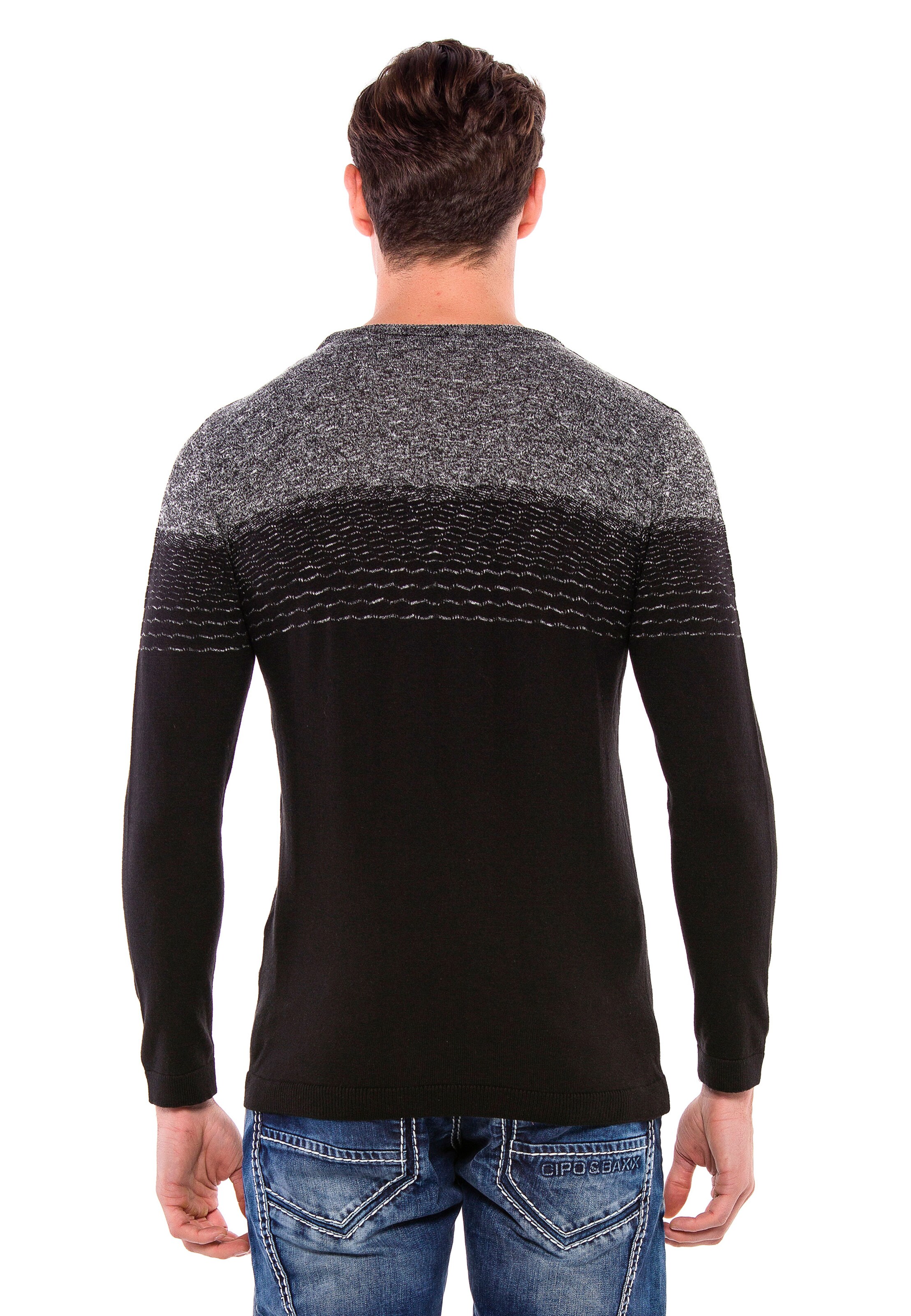 CIPO & BAXX Sweater in Black
