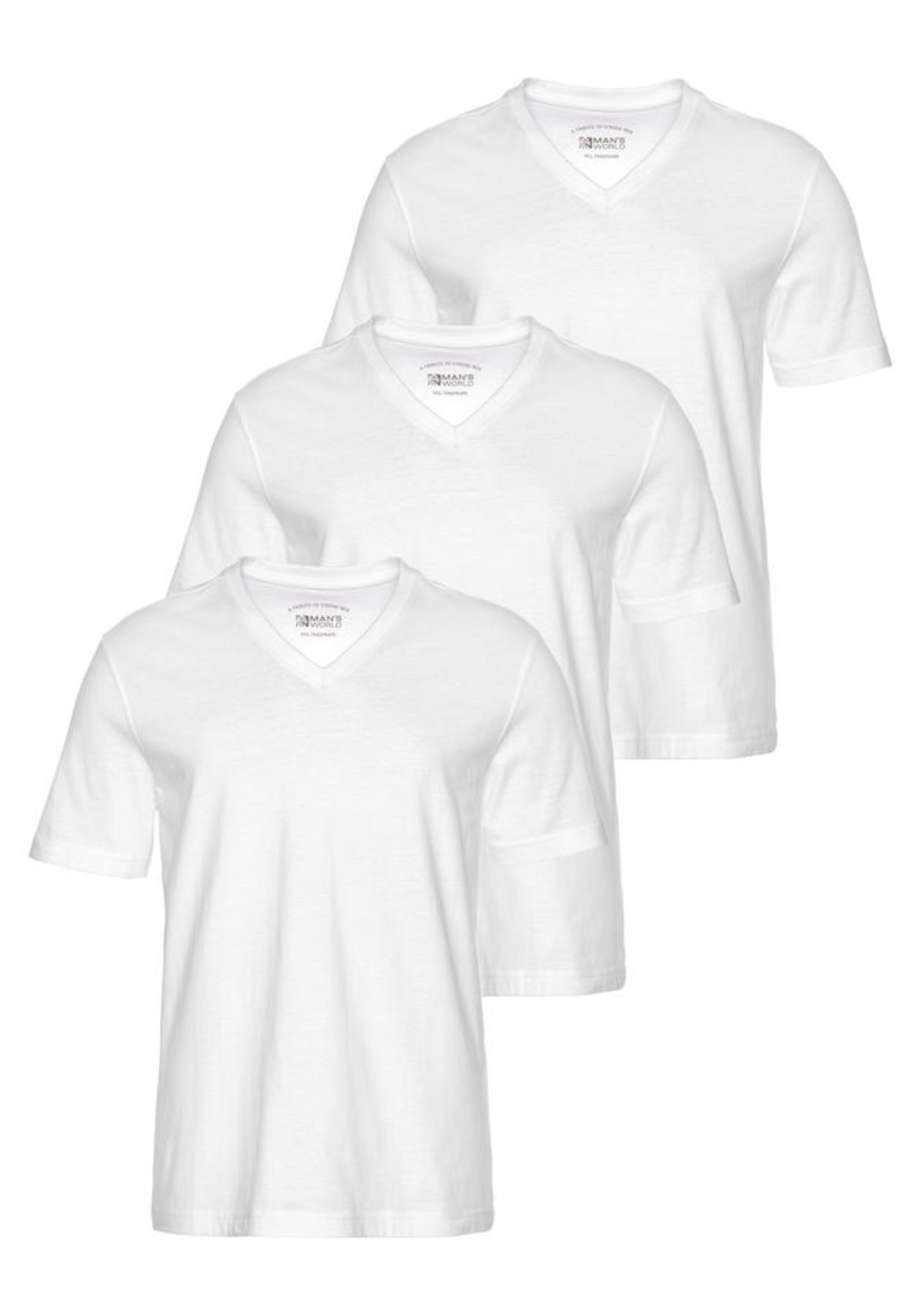 Man's World Shirt in White: front