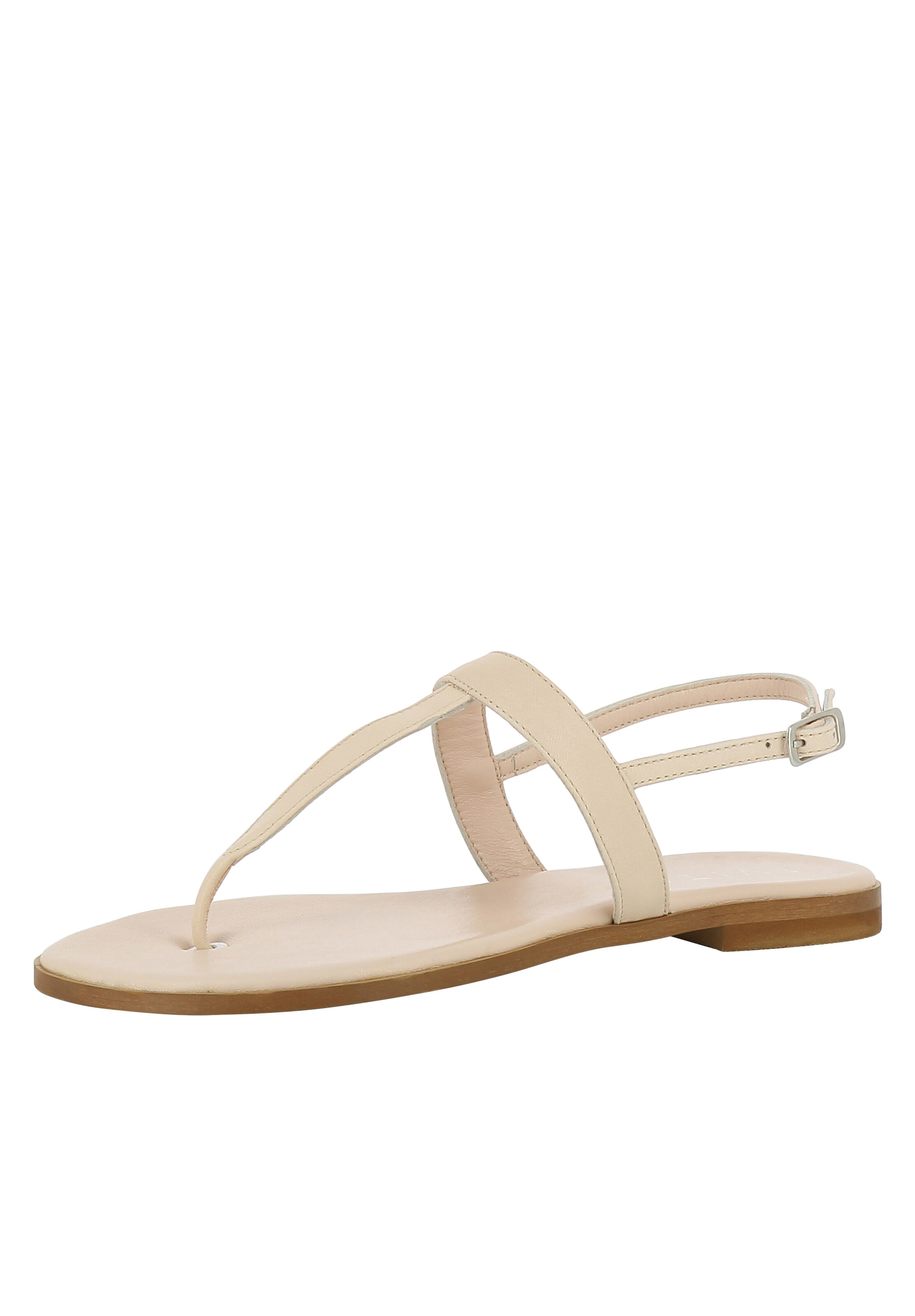 EVITA Teenslipper 'OLIMPIA' in Beige: voorkant
