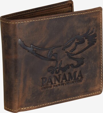 GREENBURRY Wallet 'Vintage Adler' in Brown: front