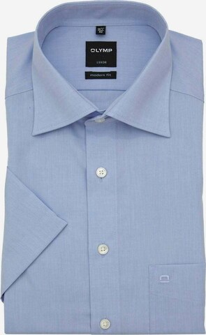 OLYMP Regular fit Button Up Shirt in Blue: front