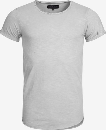 INDICODE JEANS Shirt 'Willbur' in Grey: front