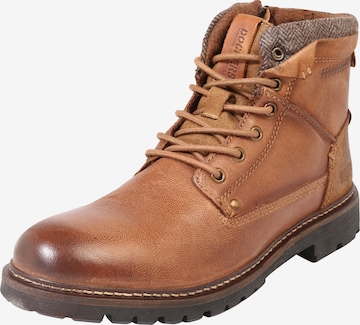 Dockers by Gerli Veterboots in Bruin: voorkant