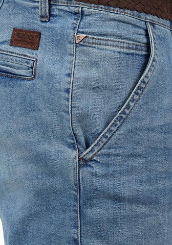 INDICODE JEANS Regular Broek 'Quincy' in Blauw