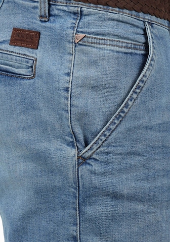 INDICODE JEANS Regular Shorts 'Quincy' in Blau