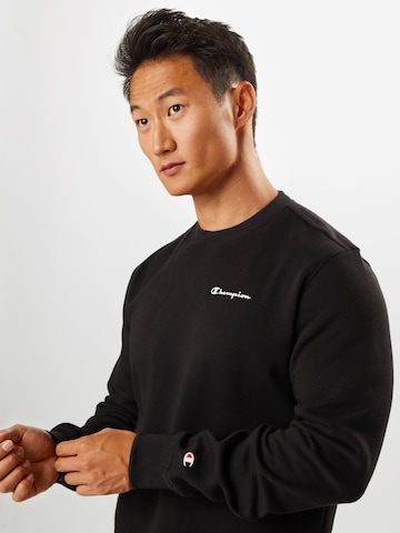 Coupe regular Sweat-shirt 'Legacy' Champion Authentic Athletic Apparel en noir