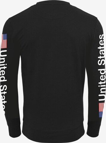 Mister Tee Sweatshirt 'Nasa US' in Schwarz