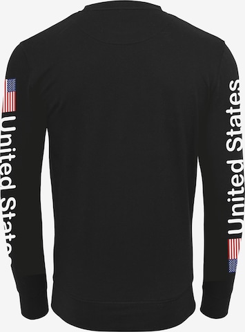 Mister Tee Sweatshirt 'Nasa US' in Schwarz