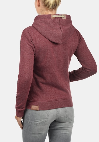 DESIRES Zip-Up Hoodie in Red