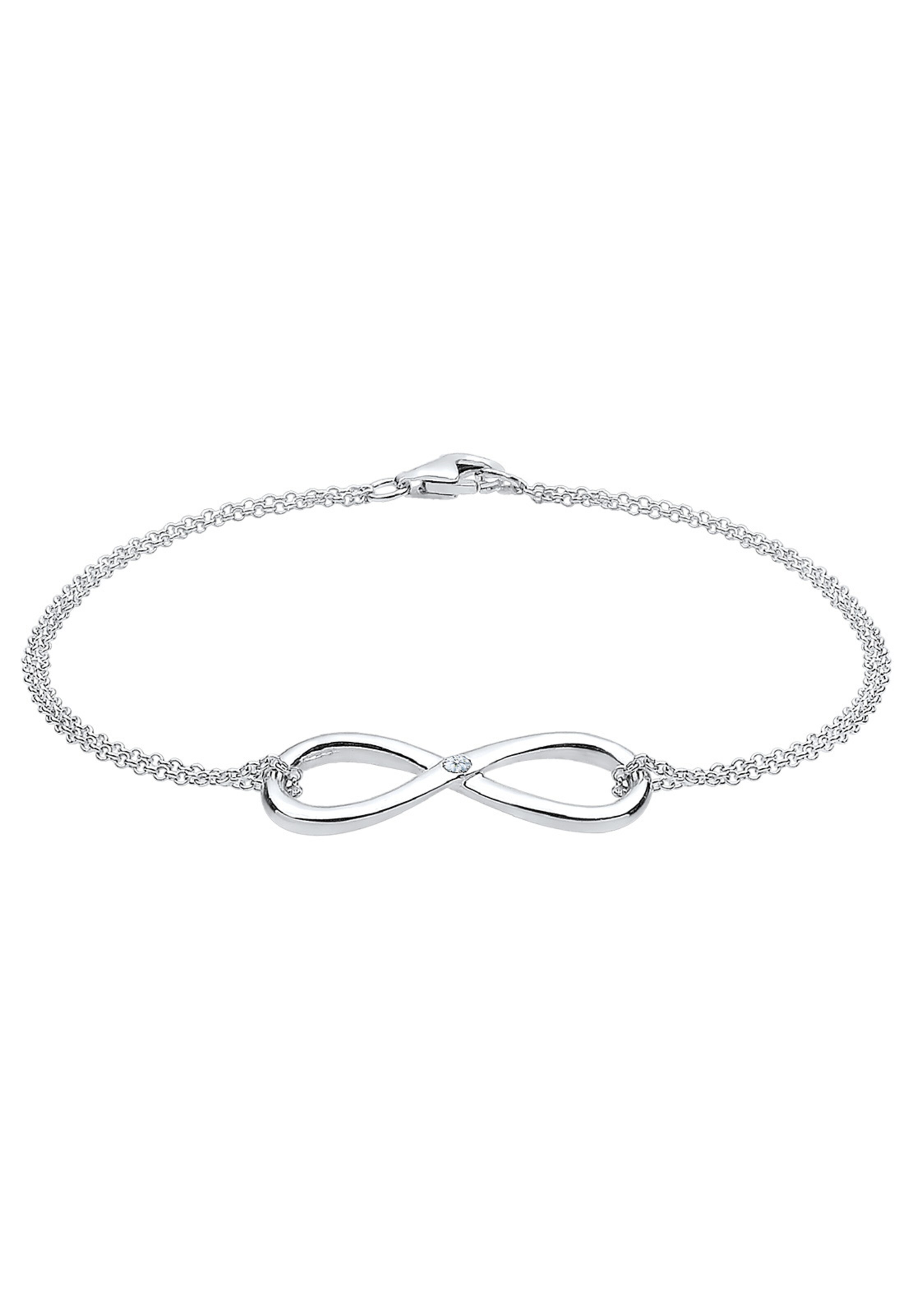 Elli DIAMONDS Armband in Silber: Vorderseite