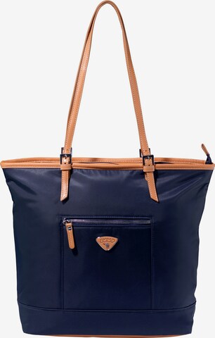 Shopper 'Cassis Riviera' di Jump in blu: frontale