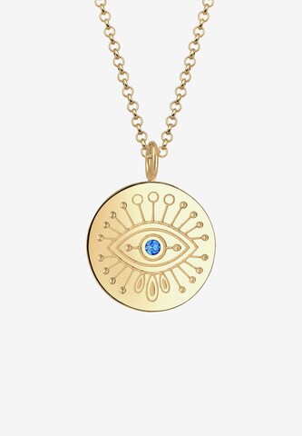 ELLI Ketting 'Evil Eye' in Goud