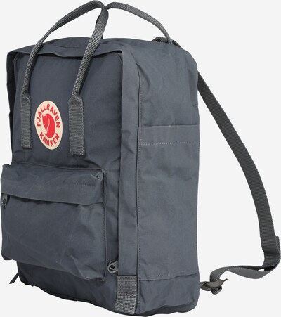 Fjällräven Rucksack 'Kånken' in grau / rot / weiß, Produktansicht