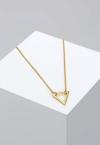 ELLI Halskette 'Dreieck' in Gold
