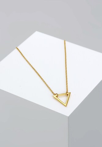 ELLI Necklace 'Dreieck' in Gold