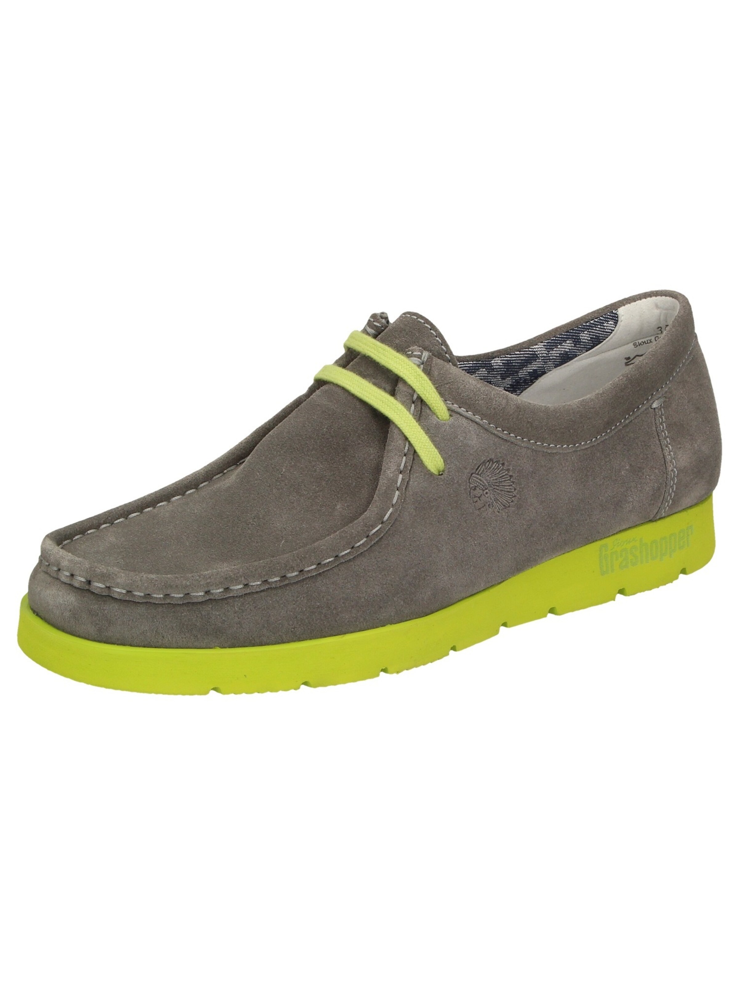 SIOUX - Mocassins 'Grash-H191-41' in de kleur Taupe