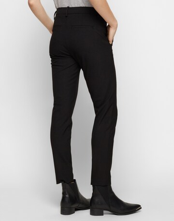 Regular Pantaloni 'Kylie Crop' de la FIVEUNITS pe negru: spate