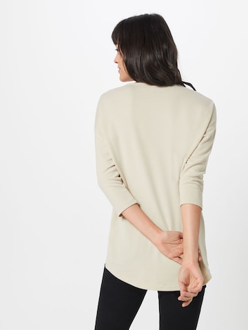 VERO MODA - Camiseta en beige: atrás