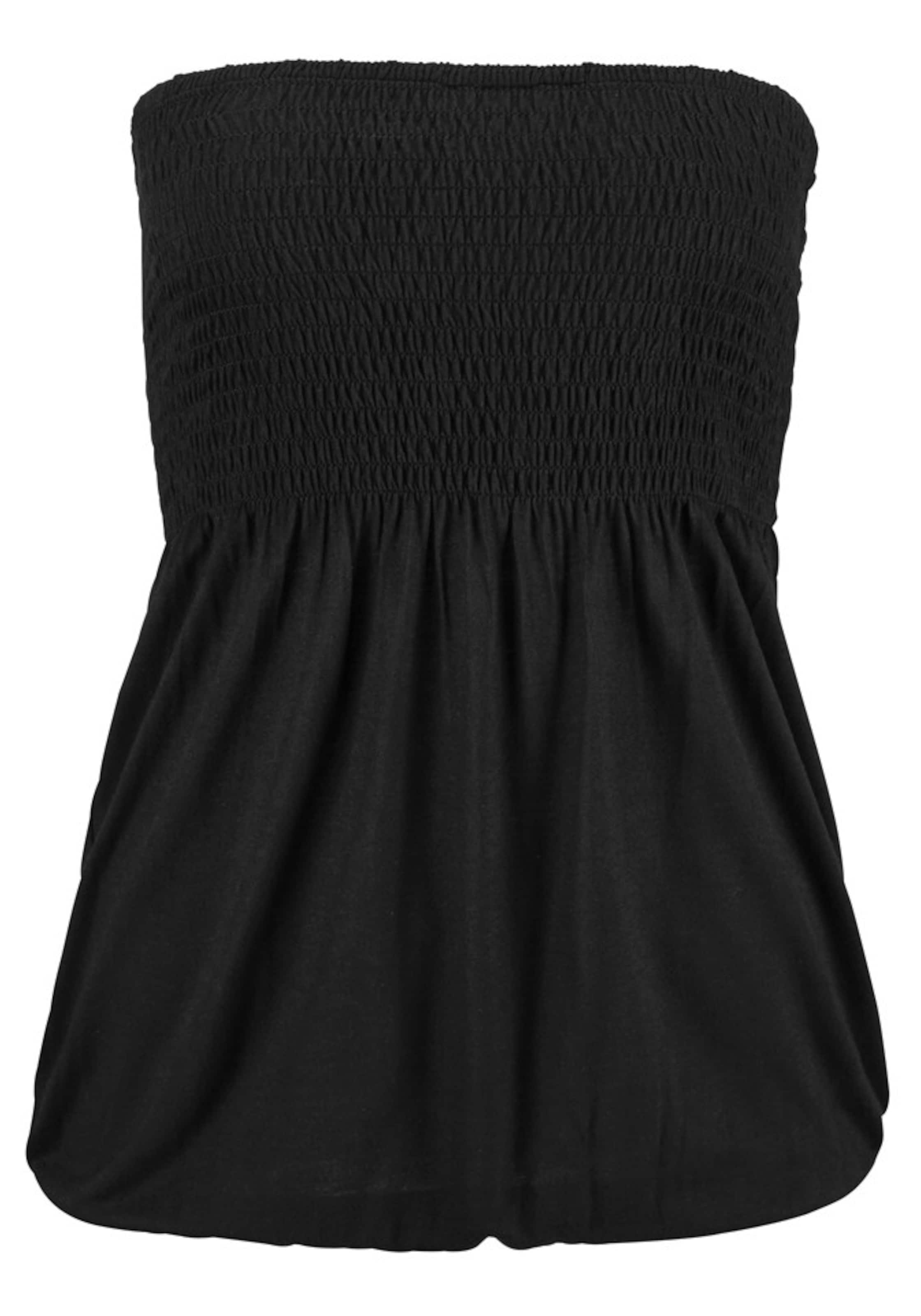 LASCANA Top | črna barva: sprednja stran