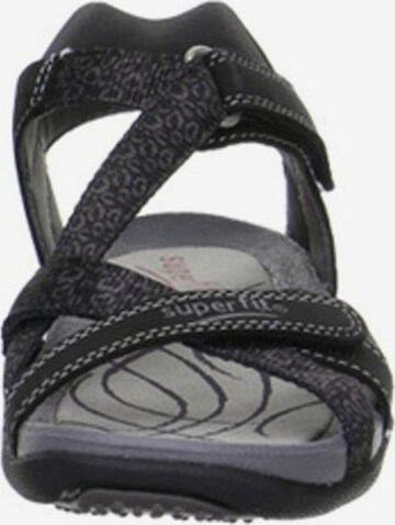 SUPERFIT Sandalen in Schwarz