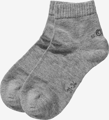 s.Oliver Socken in Grau