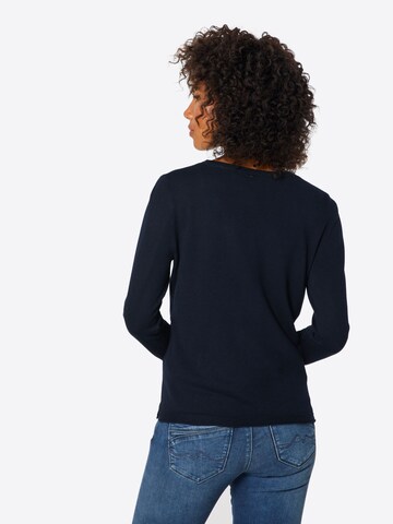 Cardigan s.Oliver en bleu : derrière