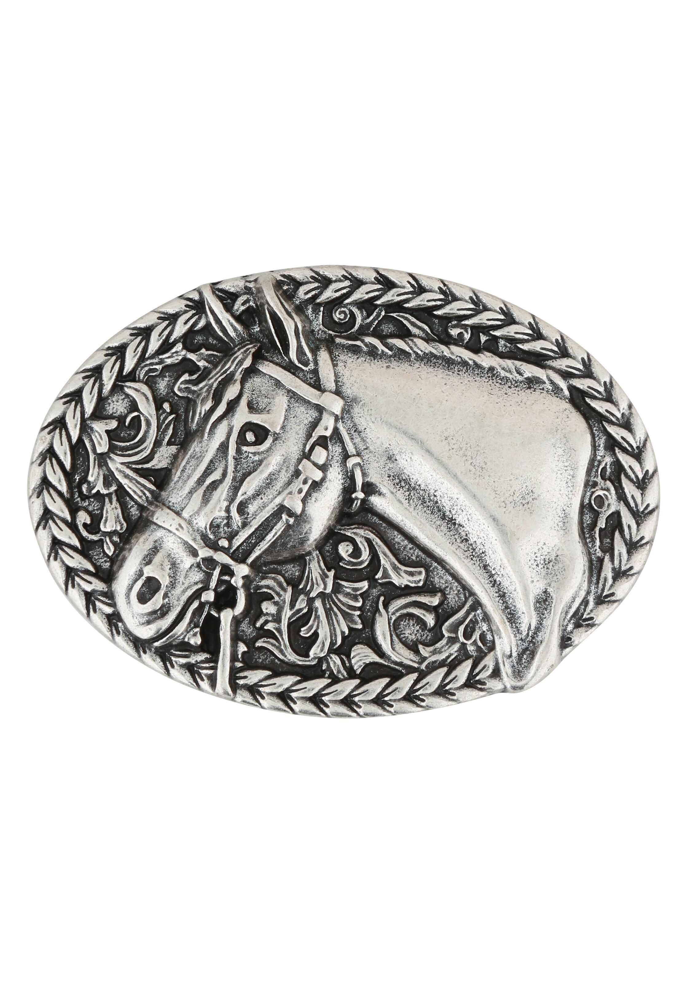 RETTUNGSRING by showroom 019° Brooch in Silver: front
