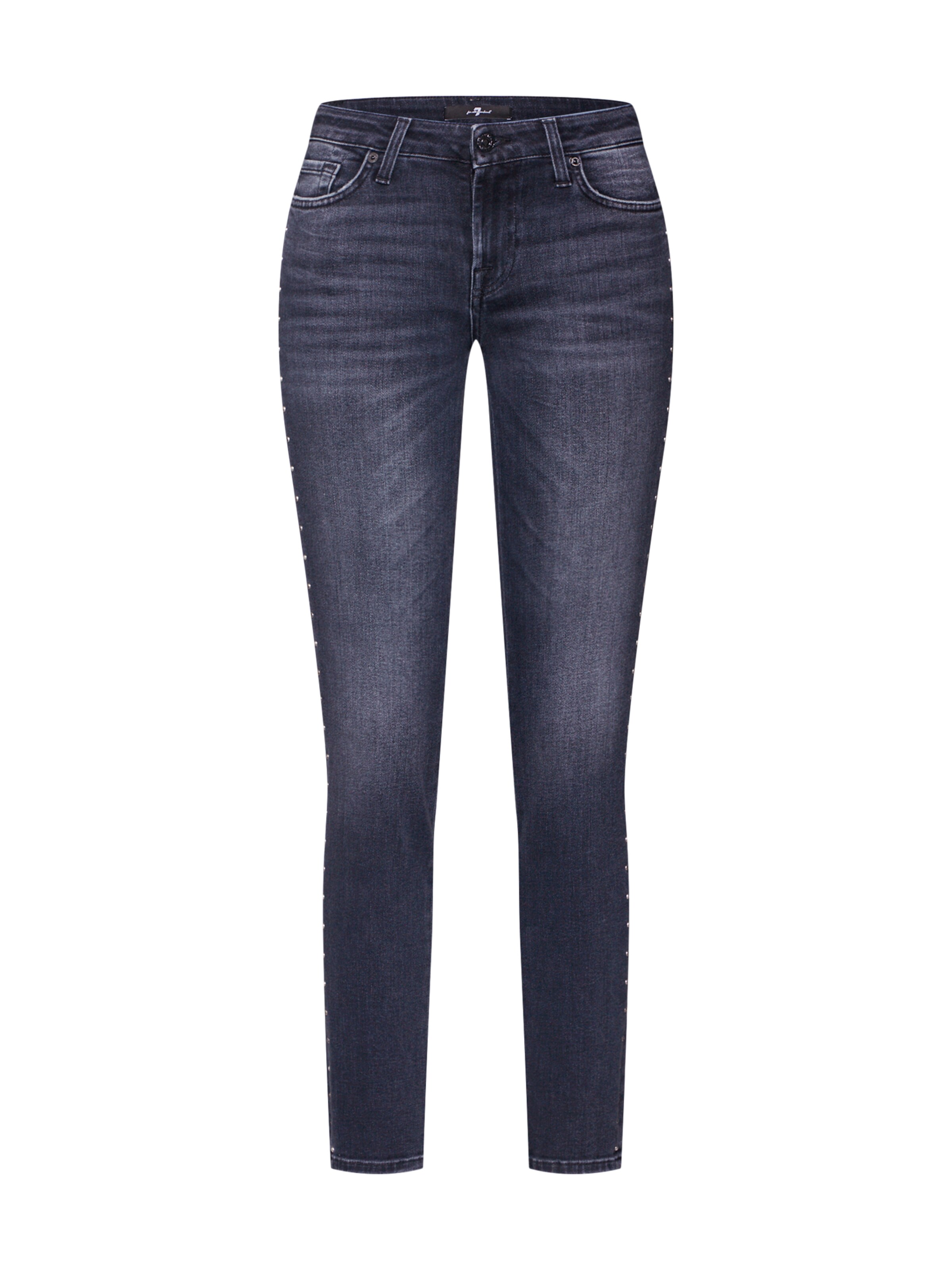 7 for all mankind - Jeans 'PYPER CROP' in grey denim