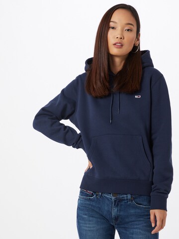 Tommy Jeans Sweatshirt i blå: framsida