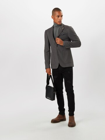 BURTON MENSWEAR LONDON Regular Suit Jacket 'Charc' in Grey