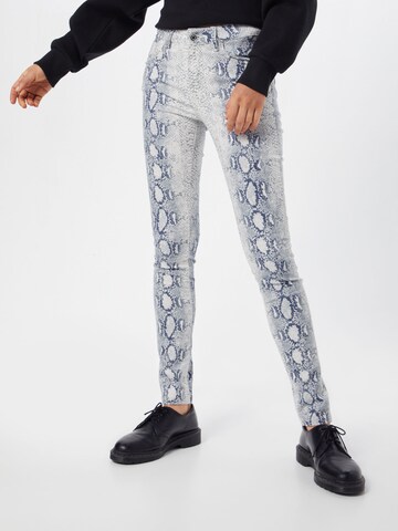 Urban Classics Skinny Broek in Grijs: voorkant