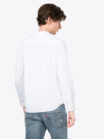 JACK & JONES Slim fit Zakelijk overhemd in Wit: terug