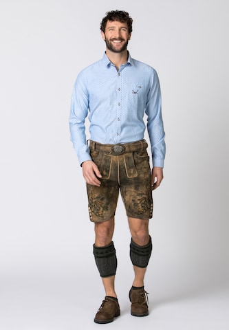 STOCKERPOINT Regular Shorts 'Hartl' in Braun