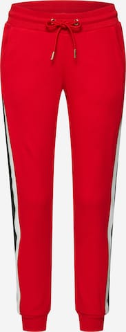 Urban Classics Broek in Rood: voorkant