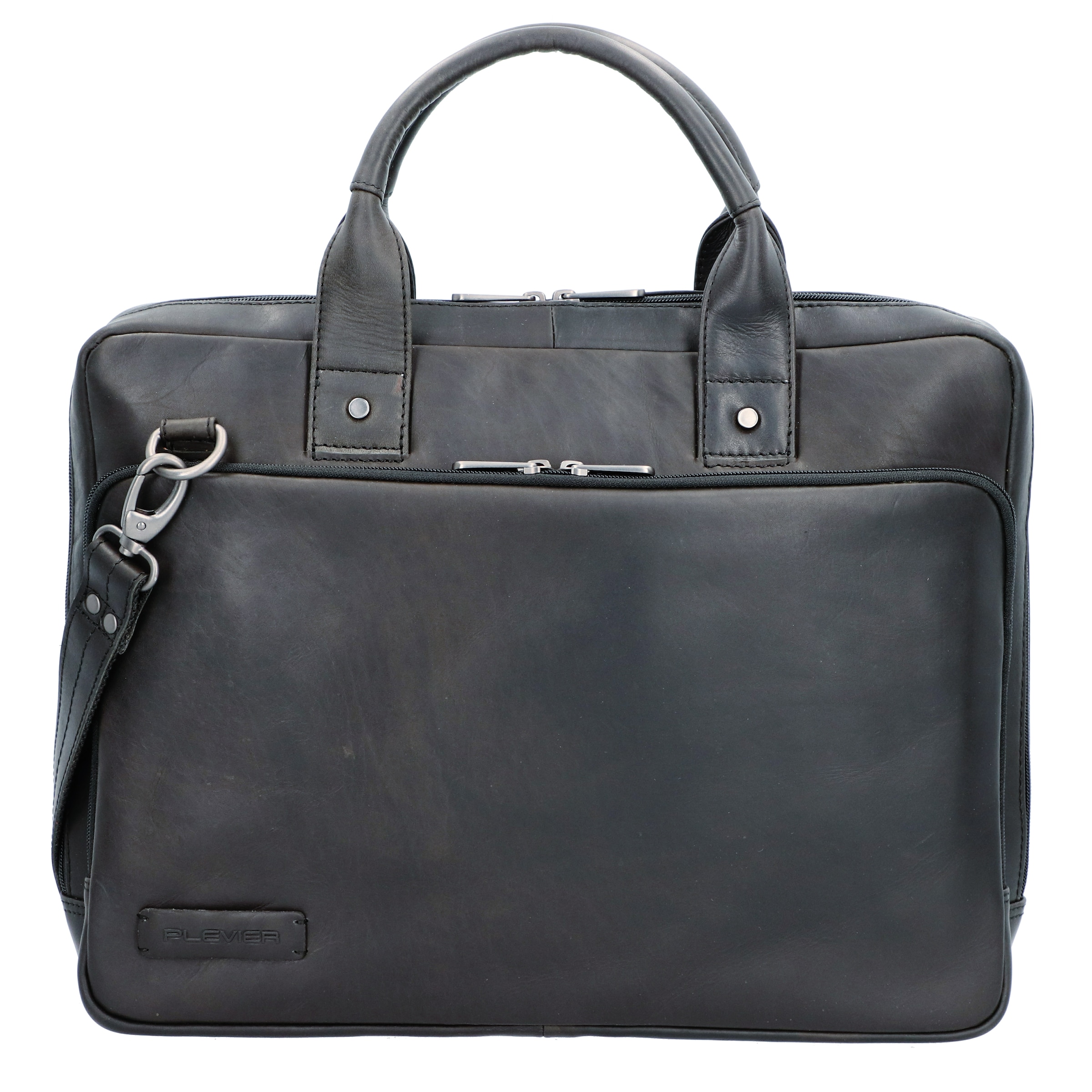 Plevier Document bag 'Navigator' in Black: front