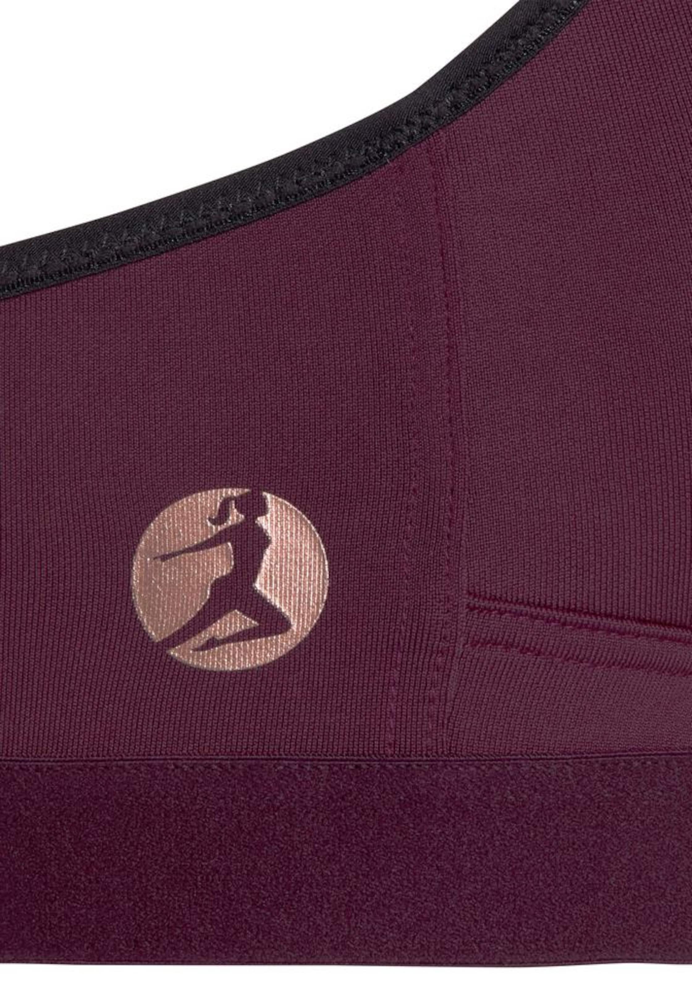 LASCANA Bustier Urheilurintaliivit värissä punainen