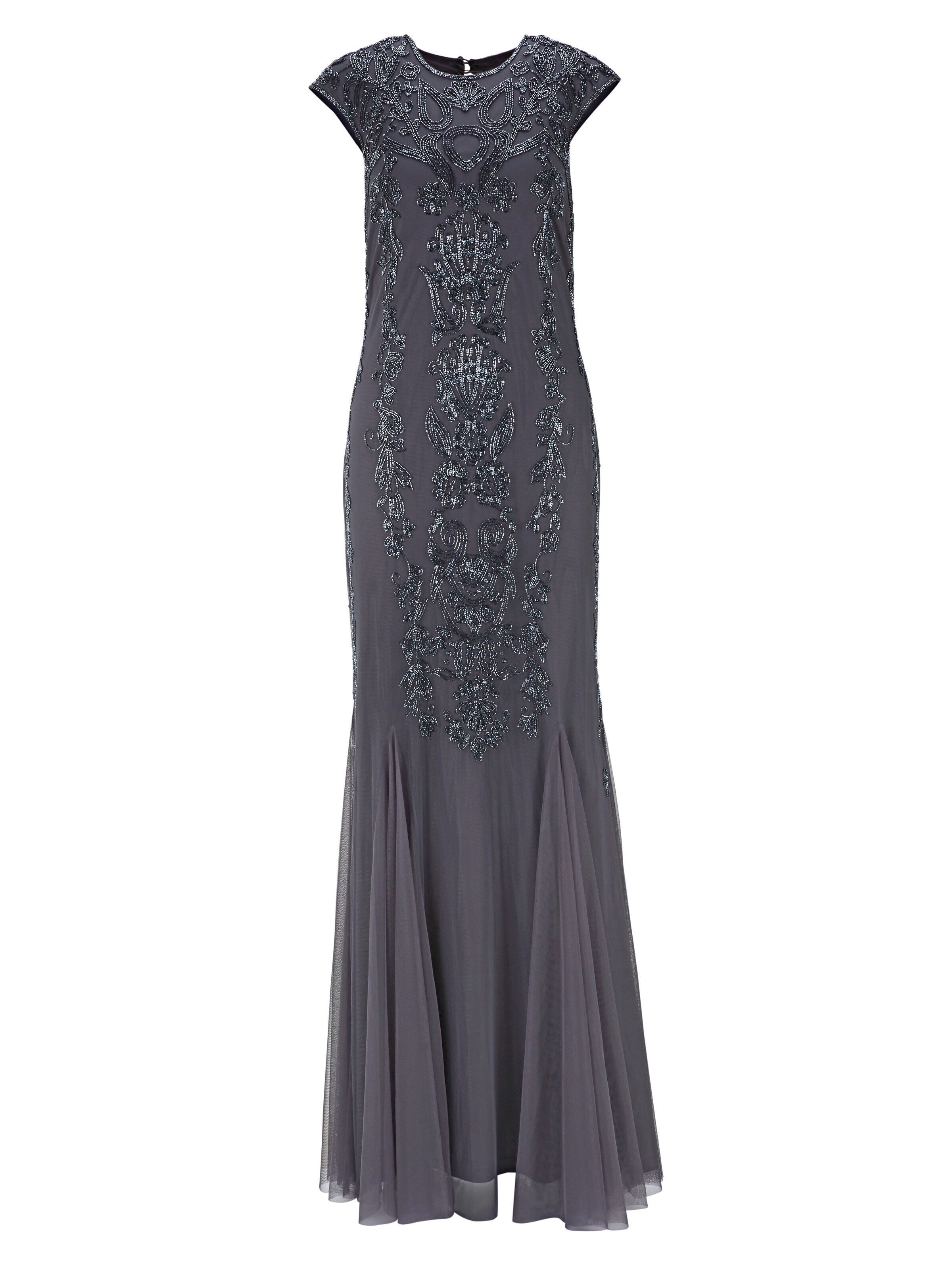 heine - Jurk 'Abendkleid' in de kleur Grijs