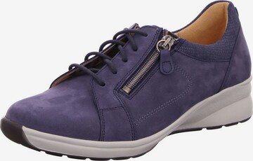 Ganter Lace-Up Shoes in Blue: front